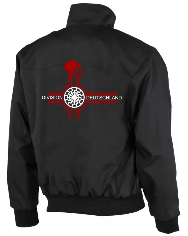 Bestickte Herren Harrington Jacke (Divison Deutschland) Bild 2