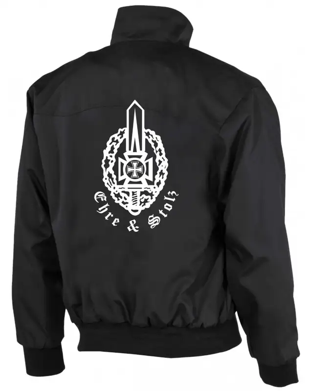 Bestickte Herren Harrington Jacke (Ehre & Stolz) Bild 2