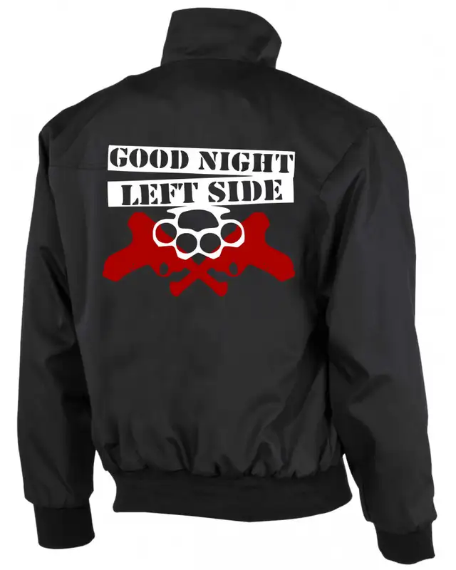 Bestickte Herren Harrington Jacke (GNLS, Schlagring) Bild 2