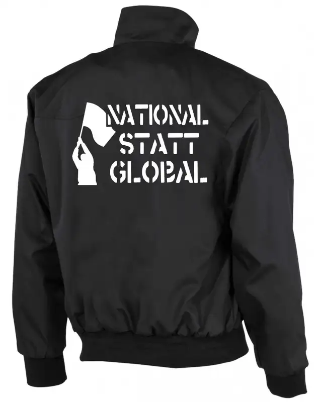 Bestickte Herren Harrington Jacke (National statt global) Bild 2