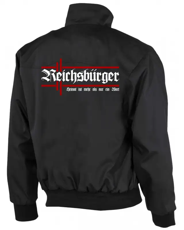 Bestickte Herren Harrington Jacke (Reichsbürger, Heimat) Bild 2