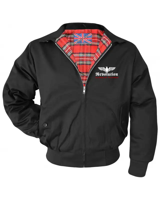 Bestickte Herren Harrington Jacke (Revolution Deutschland)