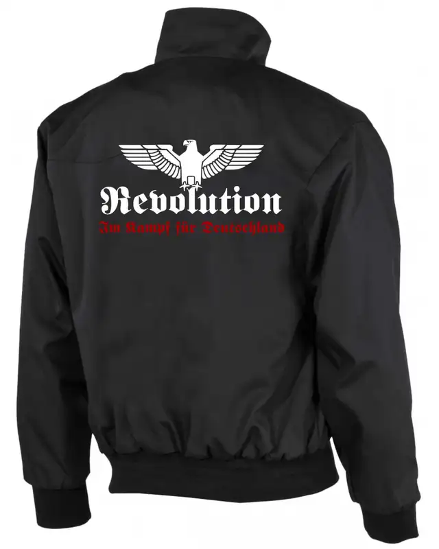Bestickte Herren Harrington Jacke (Revolution Deutschland) Bild 2