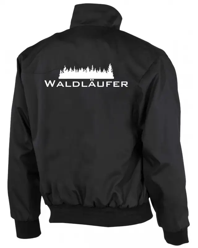 Bestickte Herren Harrington Jacke (Waldläufer) Bild 2