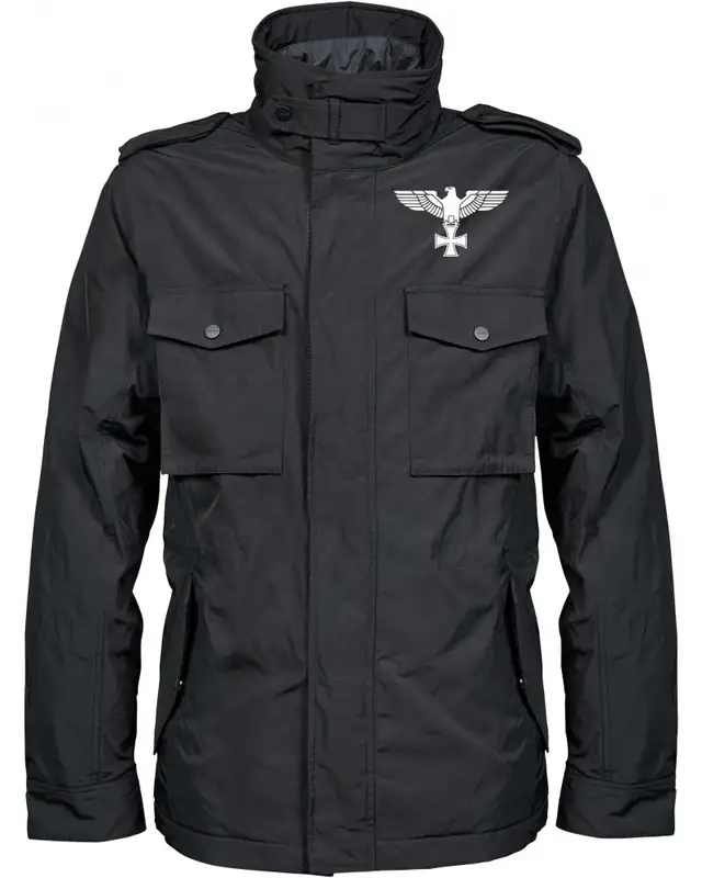 Bestickte Herren Jacke "Balder" (Adler, Kreuz)