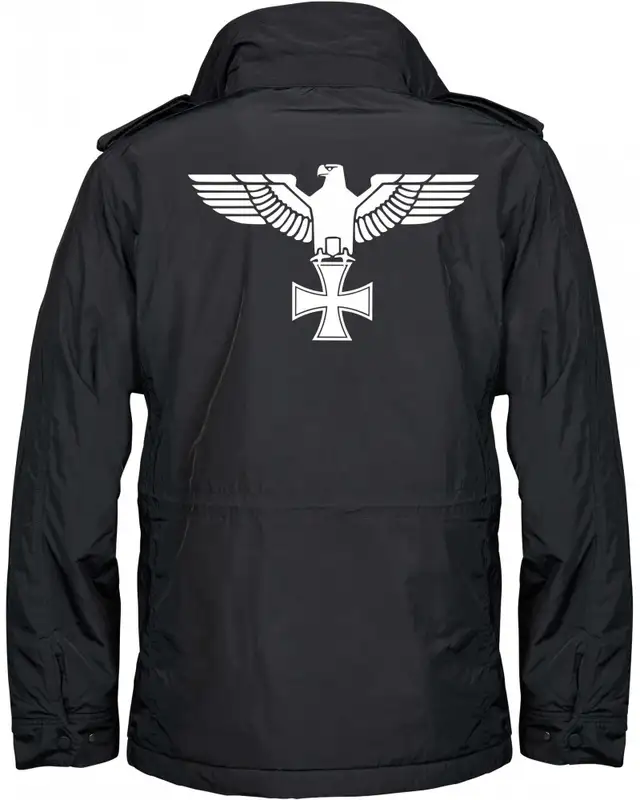 Bestickte Herren Jacke "Balder" (Adler, Kreuz) Bild 2