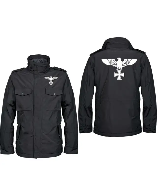 Bestickte Herren Jacke "Balder" (Adler, Kreuz) Bild 3