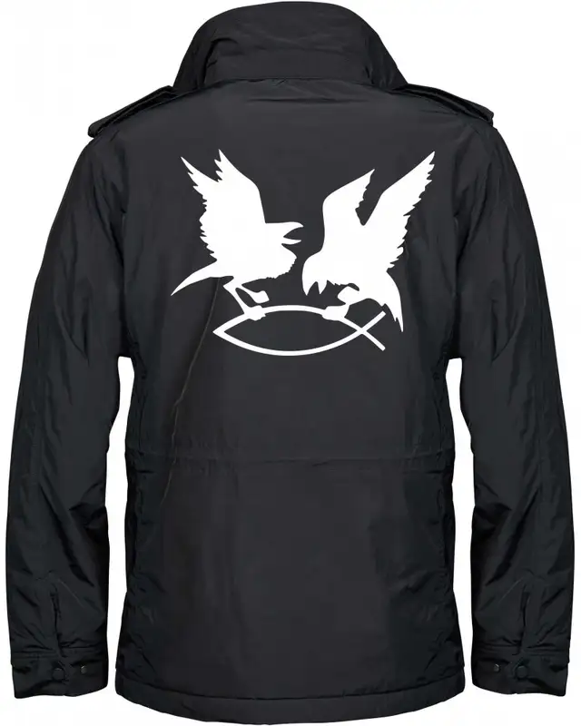 Bestickte Herren Jacke "Balder" (Hugin Munin) Bild 2