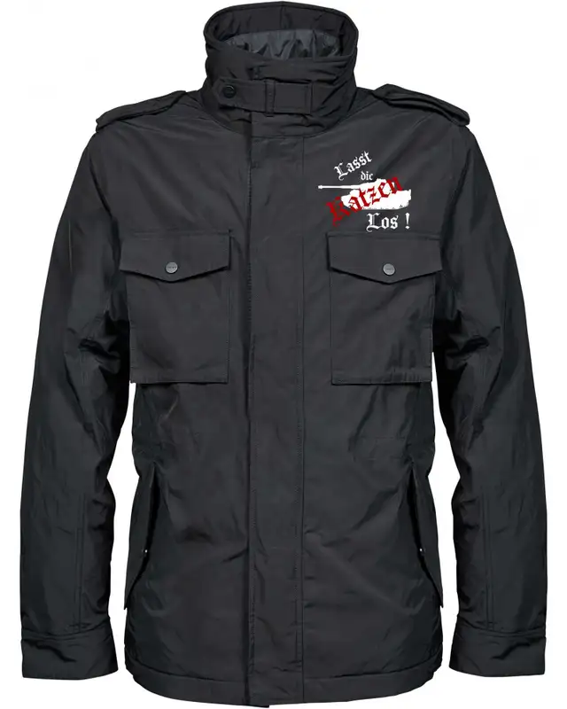 Bestickte Herren Jacke "Balder" (Lasst die Katzen los)