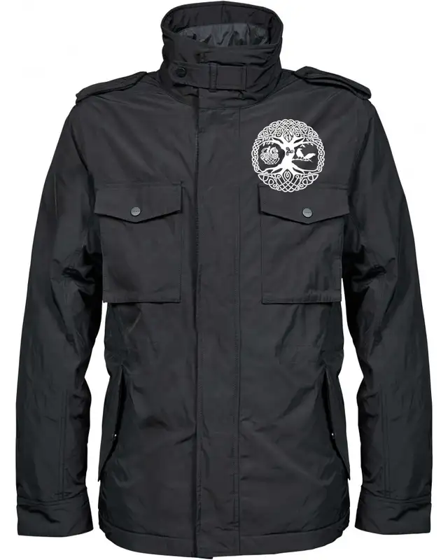 Bestickte Herren Jacke "Balder" (Lebensbaum)