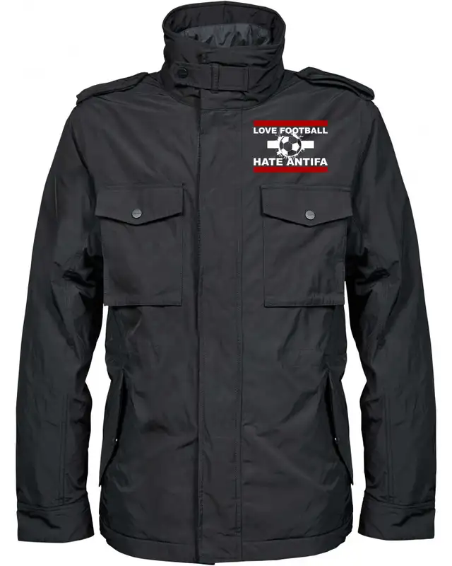Bestickte Herren Jacke "Balder" (Love Football hate Antifa)