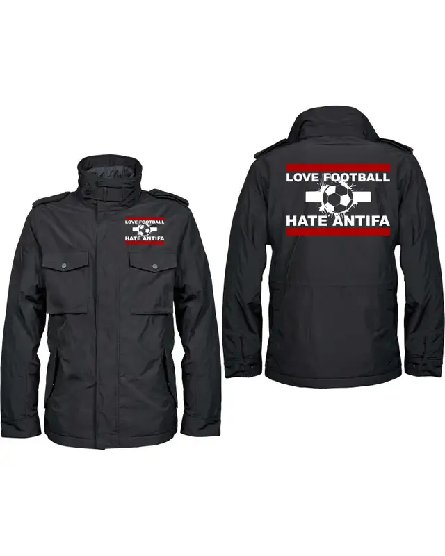 Bestickte Herren Jacke "Balder" (Love Football hate Antifa) Bild 3