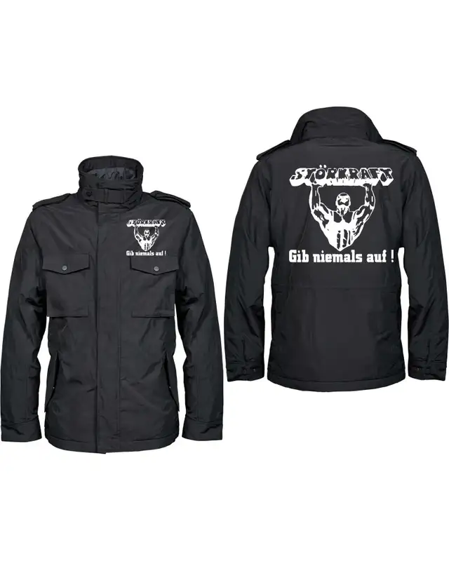 Bestickte Herren Jacke "Balder" (Störkraft gib niemals auf) Bild 3