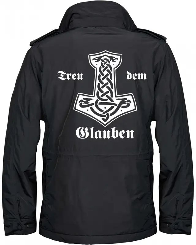 Bestickte Herren Jacke "Balder" (Treu dem Glauben) Bild 2