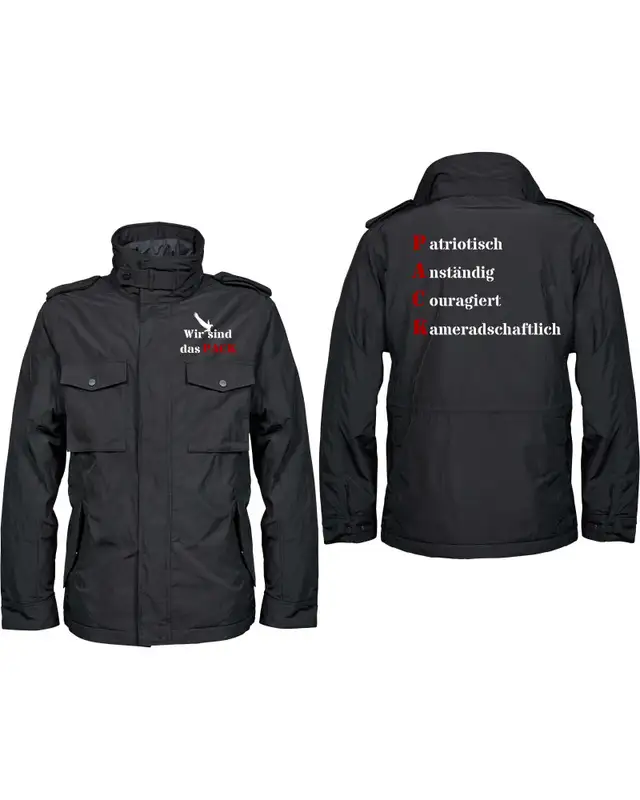 Bestickte Herren Jacke "Balder" (Wir sind das Pack) Bild 3