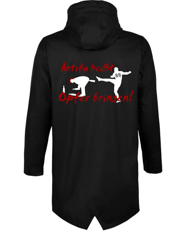 Bestickte Herren Jacke "Wali" (Antifa heißt Opfer bringen) Bild 2