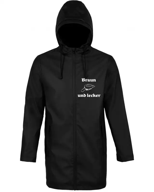 Bestickte Herren Jacke "Wali" (Braun und lecker)