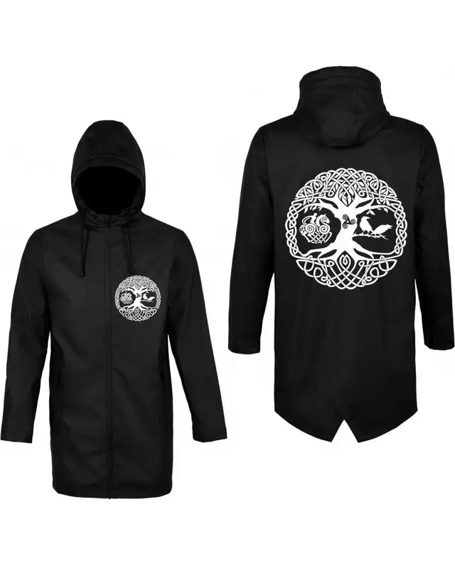 Bestickte Herren Jacke "Wali" (Lebensbaum) Bild 3