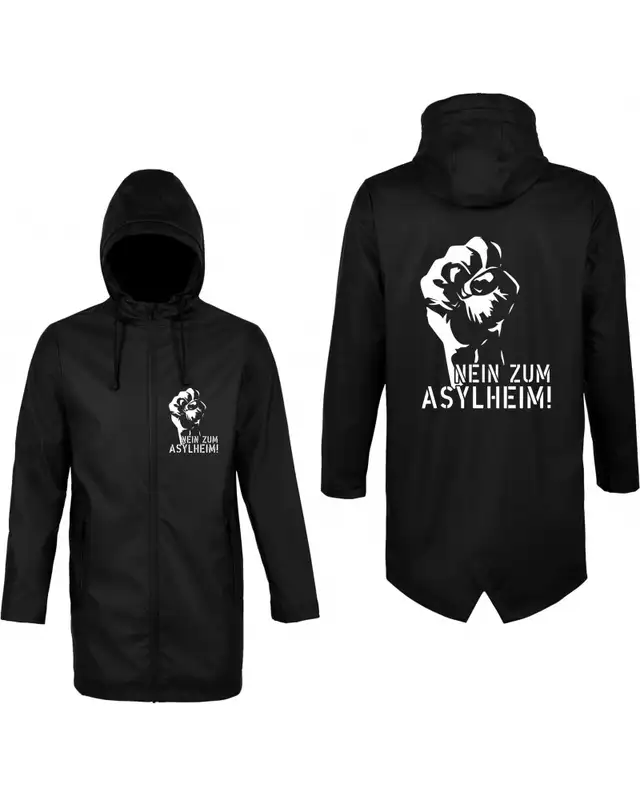 Bestickte Herren Jacke "Wali" (Nein zum Asylheim) Bild 3