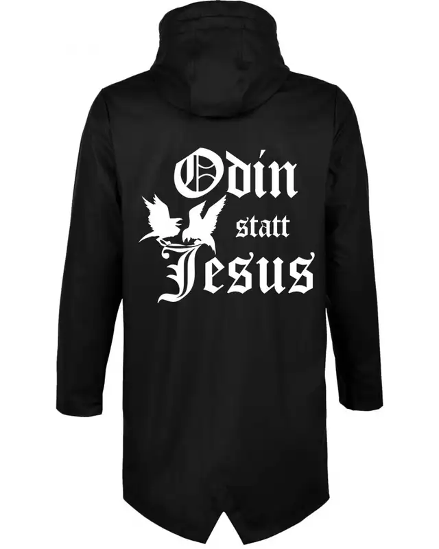 Bestickte Herren Jacke "Wali" (Odin statt Jesus) Bild 2