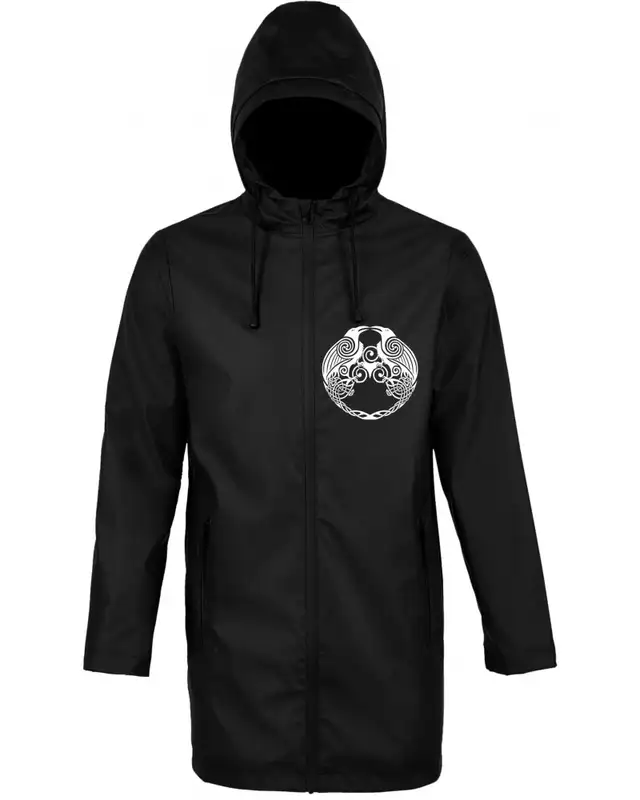 Bestickte Herren Jacke "Wali" (Raben)