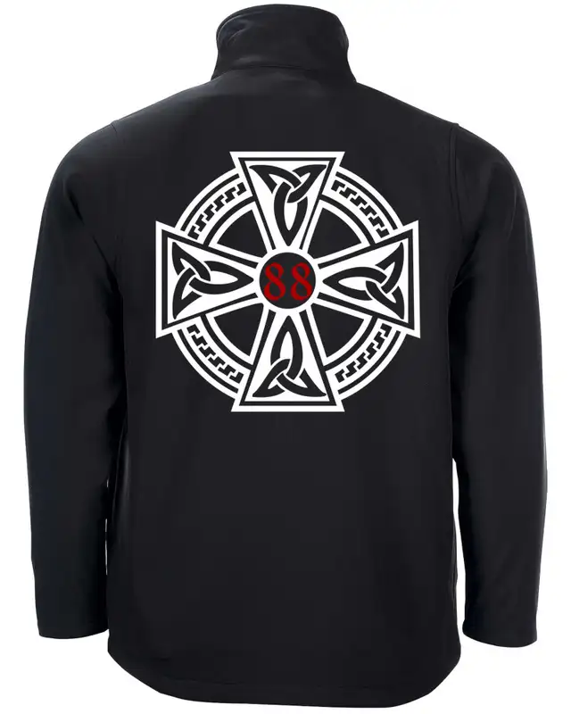 Bestickte Herren Softshell Jacke "2 Lagen" (Celtic 88) Bild 2