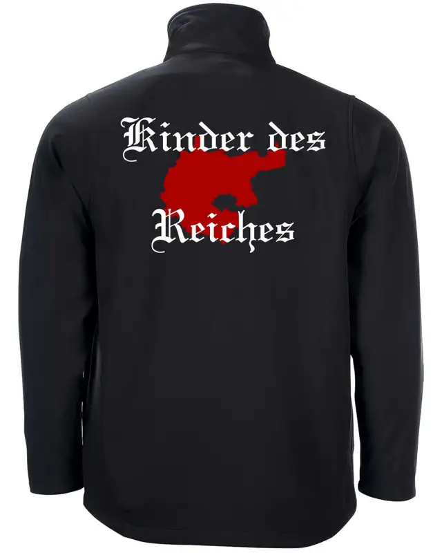 Bestickte Herren Softshell Jacke "2 Lagen" (Kinder des Reiches) Bild 2