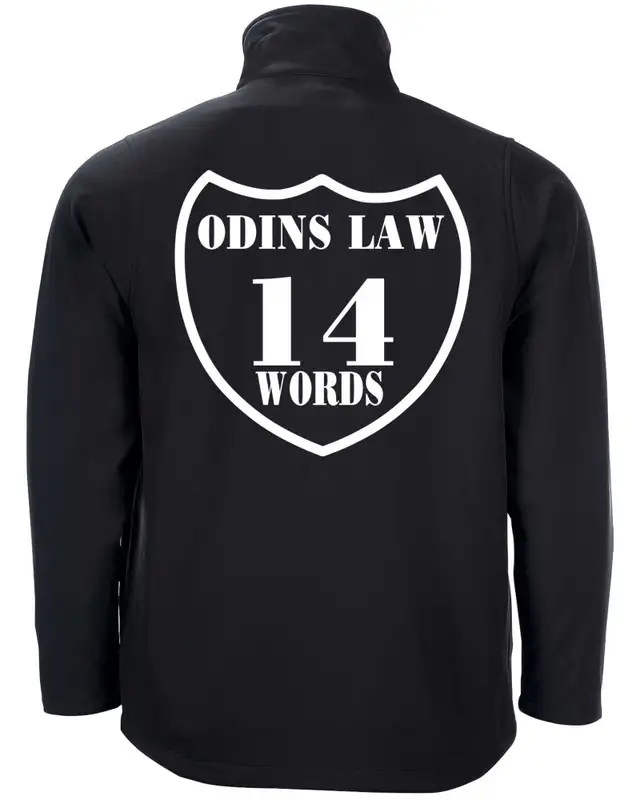 Bestickte Herren Softshell Jacke "2 Lagen" (Odins law) Bild 2