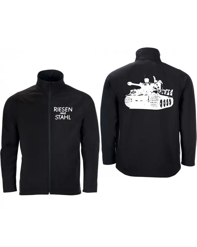 Bestickte Herren Softshell Jacke "2 Lagen" (Riesen aus Stahl) Bild 3