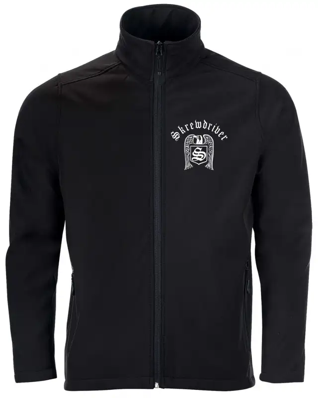 Bestickte Herren Softshell Jacke "2 Lagen" (Skrewdriver)