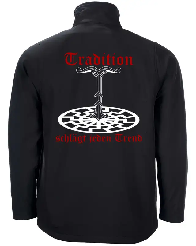 Bestickte Herren Softshell Jacke "2 Lagen" (Tradition schlägt jeden Trend) Bild 2