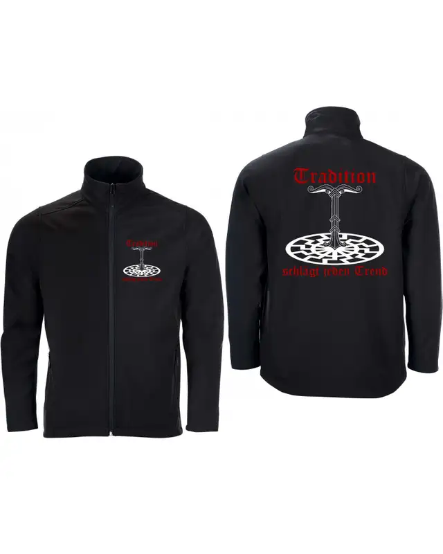 Bestickte Herren Softshell Jacke "2 Lagen" (Tradition schlägt jeden Trend) Bild 3