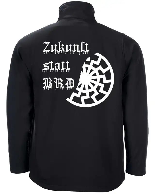 Bestickte Herren Softshell Jacke "2 Lagen" (Zukunft statt BRD) Bild 2