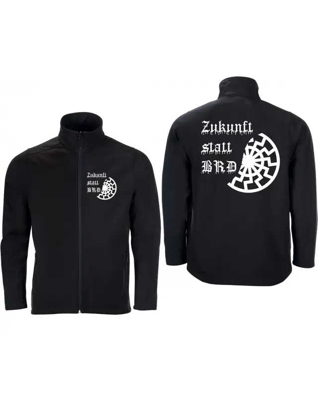 Bestickte Herren Softshell Jacke "2 Lagen" (Zukunft statt BRD) Bild 3