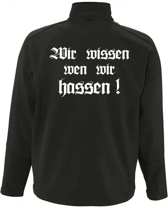 Bestickte Herren Softshell Jacke "3 Lagen" (Berserker) Bild 2
