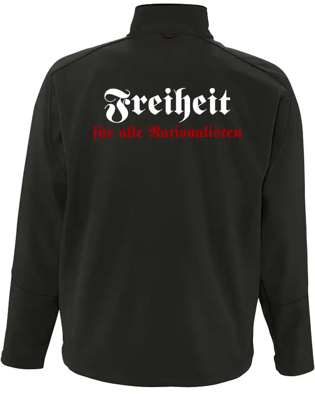 Bestickte Herren Softshell Jacke "3 Lagen" (Freiheit) Bild 2