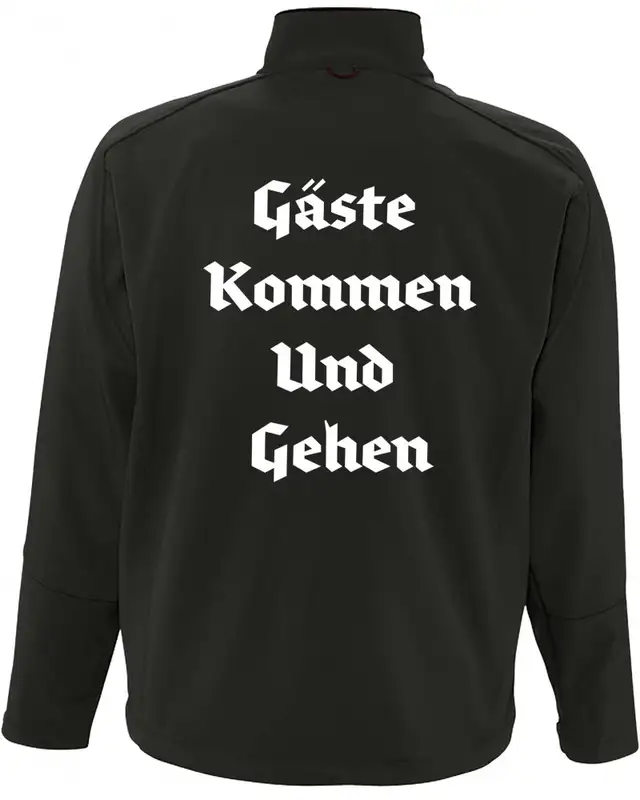 Bestickte Herren Softshell Jacke "3 Lagen" (Gute Heimreise) Bild 2