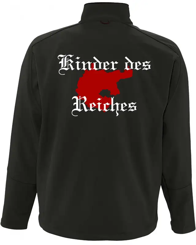 Bestickte Herren Softshell Jacke "3 Lagen" (Kinder des Reiches) Bild 2