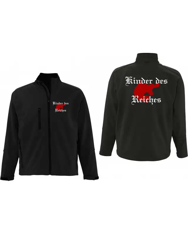 Bestickte Herren Softshell Jacke "3 Lagen" (Kinder des Reiches) Bild 3