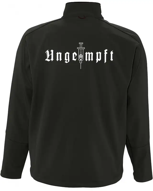 Bestickte Herren Softshell Jacke "3 Lagen" (Ungeimpft, Einfarbig) Bild 2