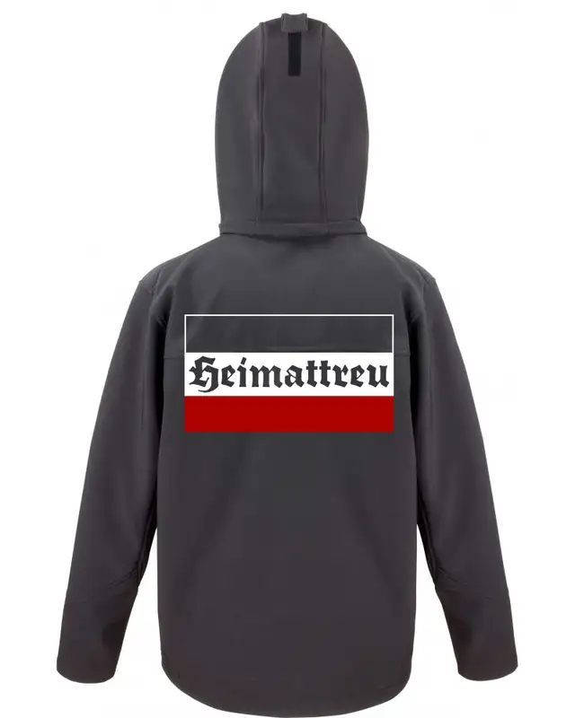 Bestickte Herren Softshell Kapuzenjacke (Heimattreu) Bild 2