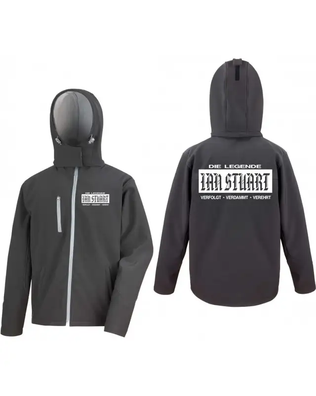 Bestickte Herren Softshell Kapuzenjacke (Ian Stuart) Bild 3