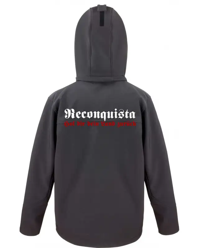 Bestickte Herren Softshell Kapuzenjacke (Reconquista) Bild 2