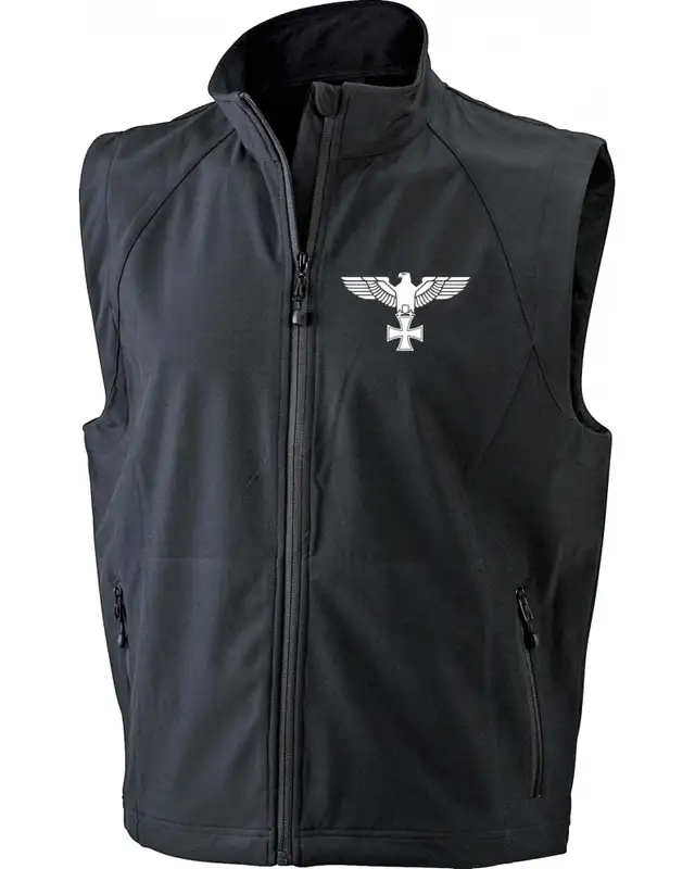Bestickte Herren Weste (Adler, Kreuz)