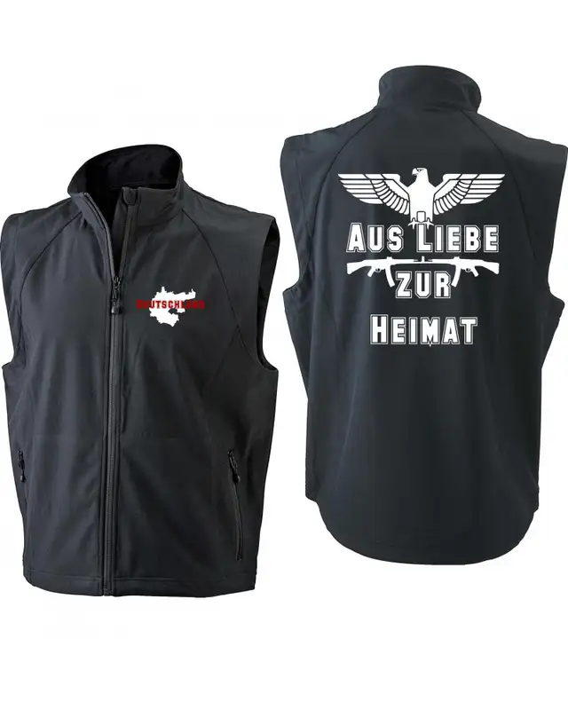 Bestickte Herren Weste (Aus liebe zur Heimat) Bild 3