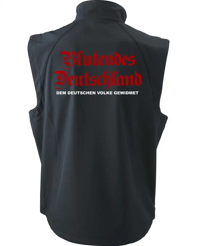 Bestickte Herren Weste (Blutendes Deutschland) Bild 2