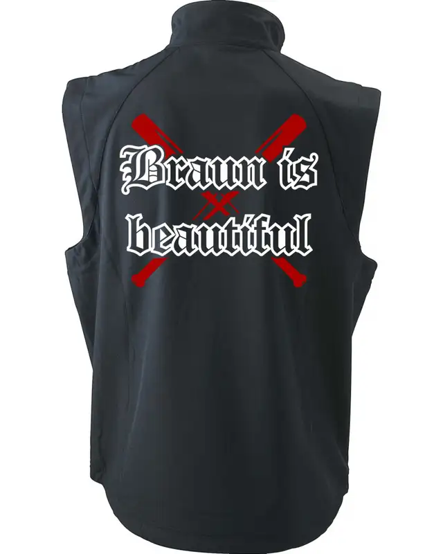 Bestickte Herren Weste (Braun is beautiful) Bild 2