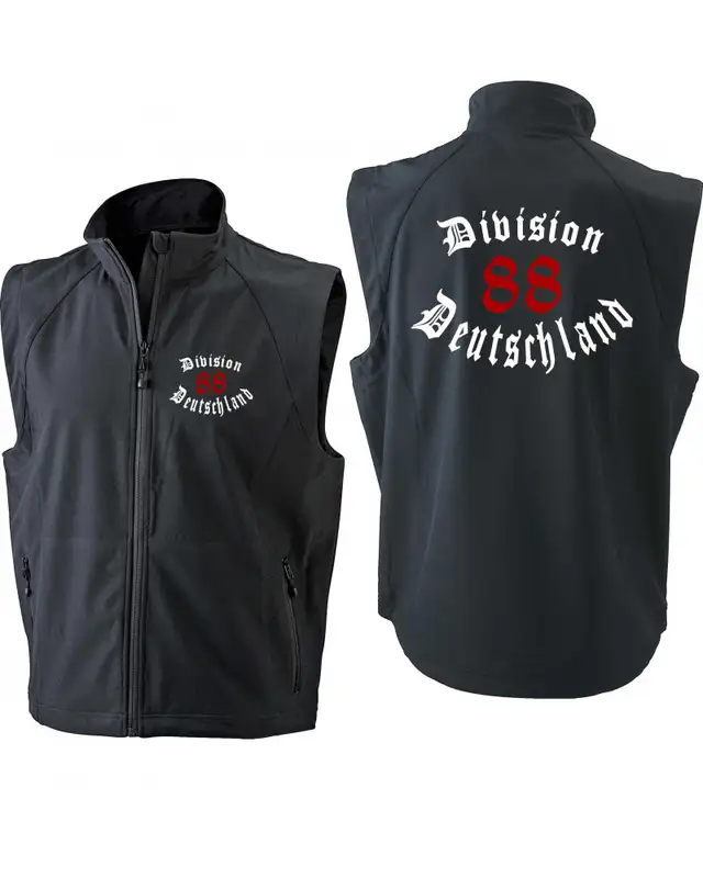 Bestickte Herren Weste (Division 88 Deutschland) Bild 3