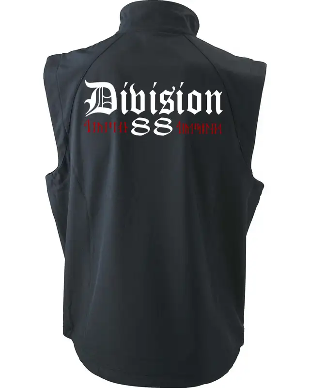Bestickte Herren Weste (Division 88 Runen) Bild 2