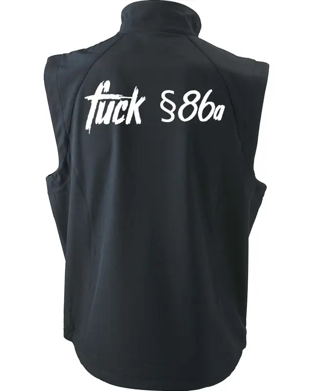 Bestickte Herren Weste (Fuck 86a) Bild 2
